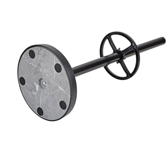 Kapstok MAUL Grando staand 175cm 16 haken zwart RAL9004