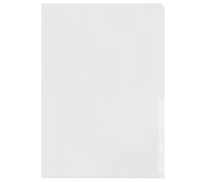 Insteekmap L-model Leitz Premium 0.13mm PP A4 transparant 100 stuks