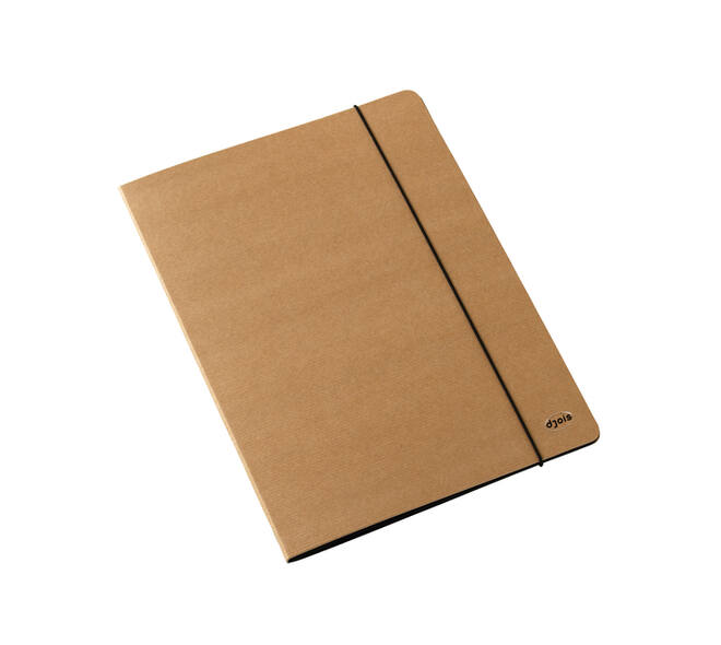 Sorteermap Kraft Line A4 6 tabbladen bruin