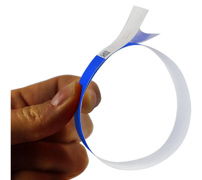 Polsband Combicraft Tyvek blauw 100 stuks