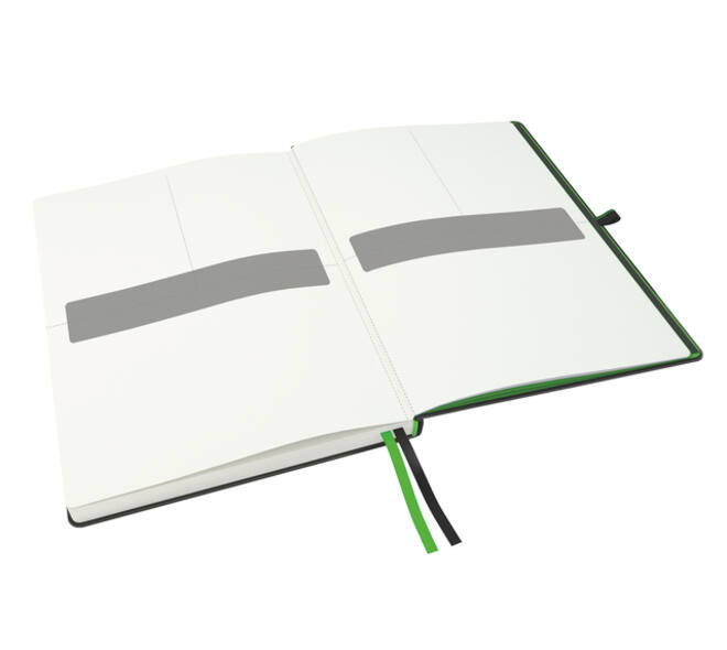 Notitieboek Leitz Complete A4 lijn 160 pagina's 100gr zwart