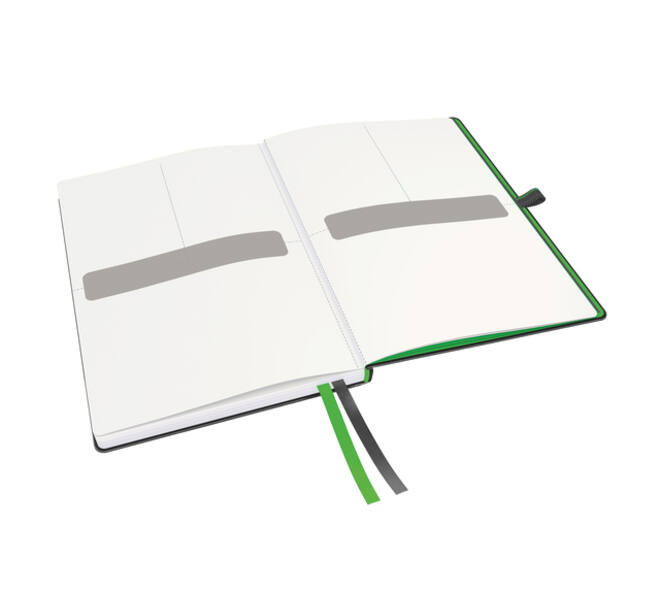 Notitieboek Leitz Complete A5 lijn 160 pagina's 100gr zwart