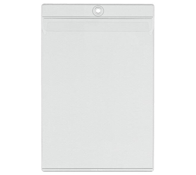 Insteekmap U-model Leitz Premium met ophangoog 0.20mm PVC A5 transparant 50 stuks