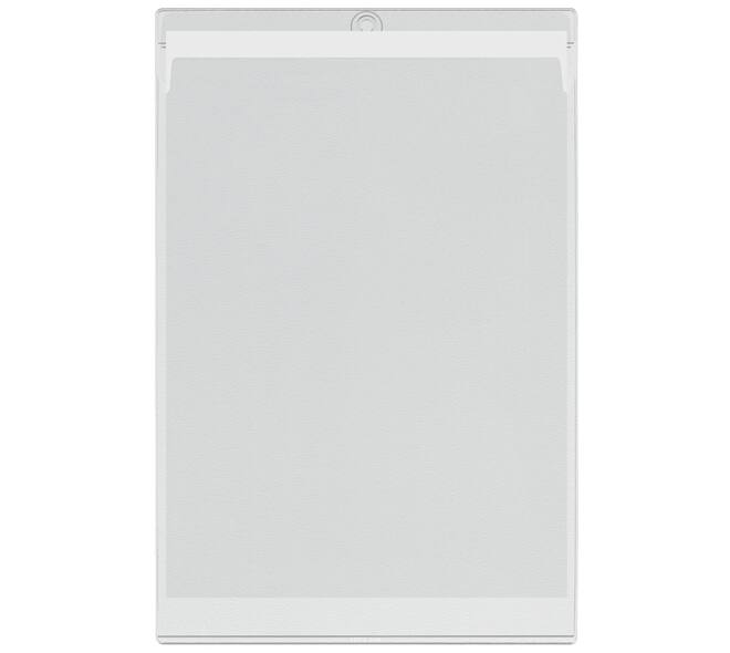 Insteekmap U-model Leitz Premium met ophangoog 0.20mm PVC A4 transparant 50 stuks
