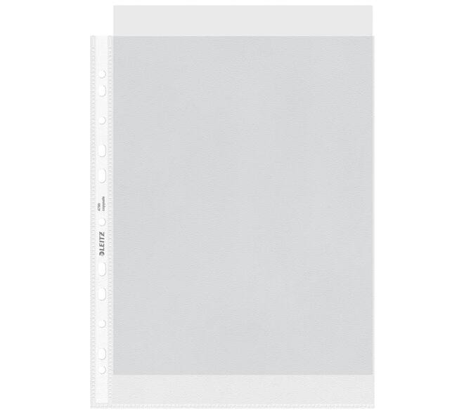 Showtas Leitz Premium standaard 11-gaats copy safe 0.085mm PP A4 transparant 100 stuks