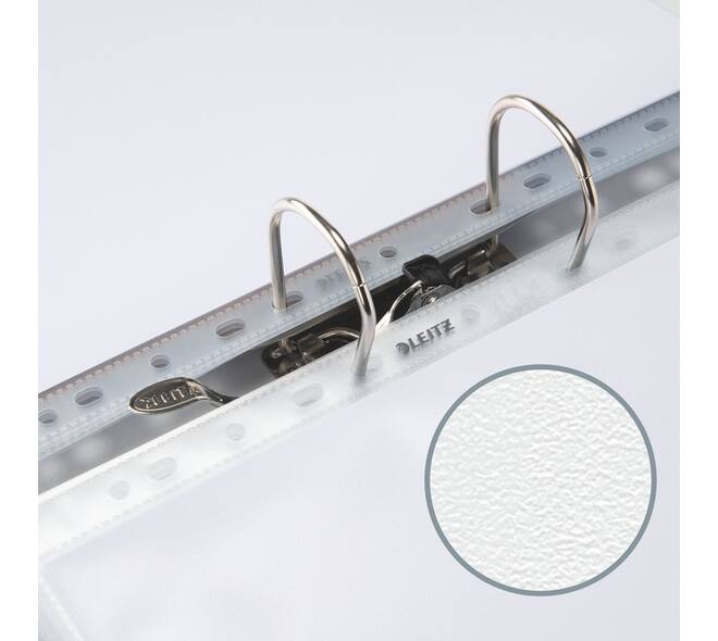 Showtas Leitz Premium copy safe 0.17mm PVC Expansievouw glashelder 10 stuks