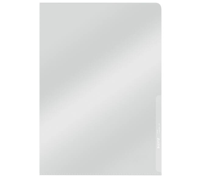 Insteekmap L-model Leitz Premium lasnaad copy safe 0.15mm PVC A4 transparant 100 stuks