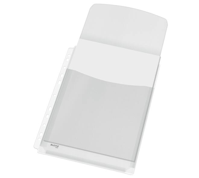 Harmonica showtas Leitz Premium met klep 0.17mm PVC A4 5 stuks