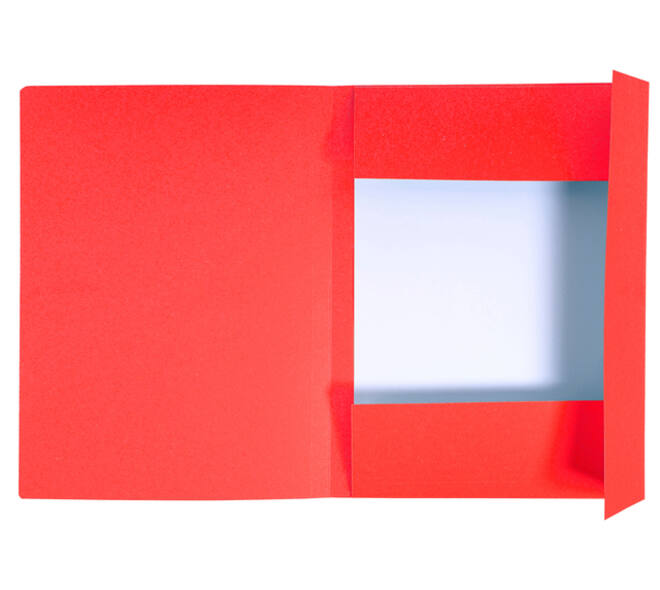 Dossiermap Exacompta Forever A4 3 kleppen 280gr rood