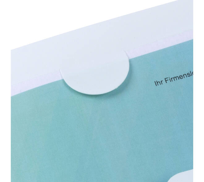 Offertemap Oxford A4 met insteektas 2 kleppen 0.5mm PP wit