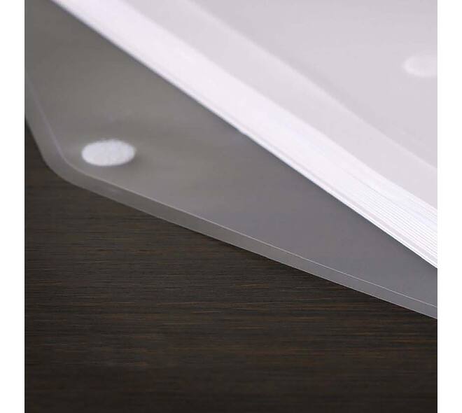 Enveloptas Europel A3 435x310mm dwars PP transparant wit