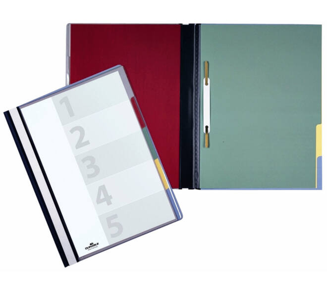 Organisatiemap Durable Divisoflex A4 blauw