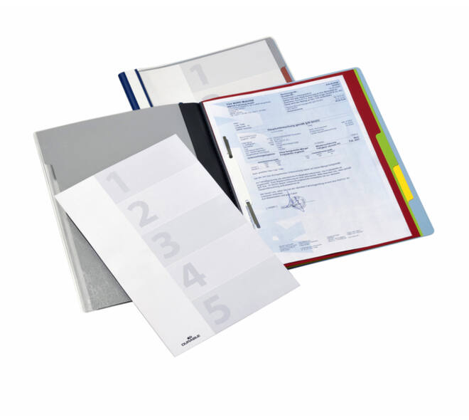 Organisatiemap Durable Divisoflex A4 blauw