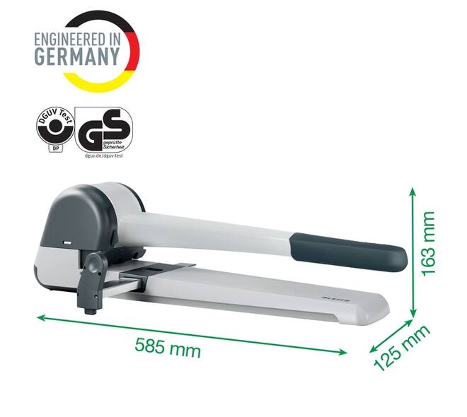 Perforator Leitz 5182 super 250 vel zilver