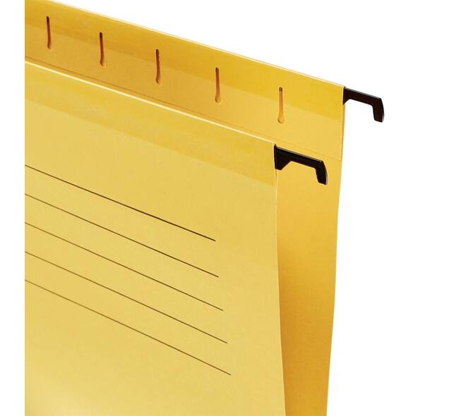 Hangmap Esselte Classic A4 V-bodem 345x240mm geel