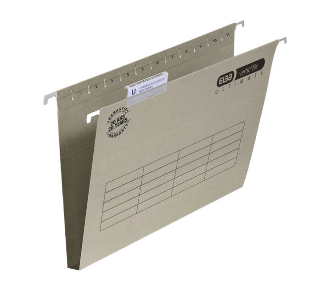 Hangmap Elba Verticfile Ultimate A4 30mm grijs