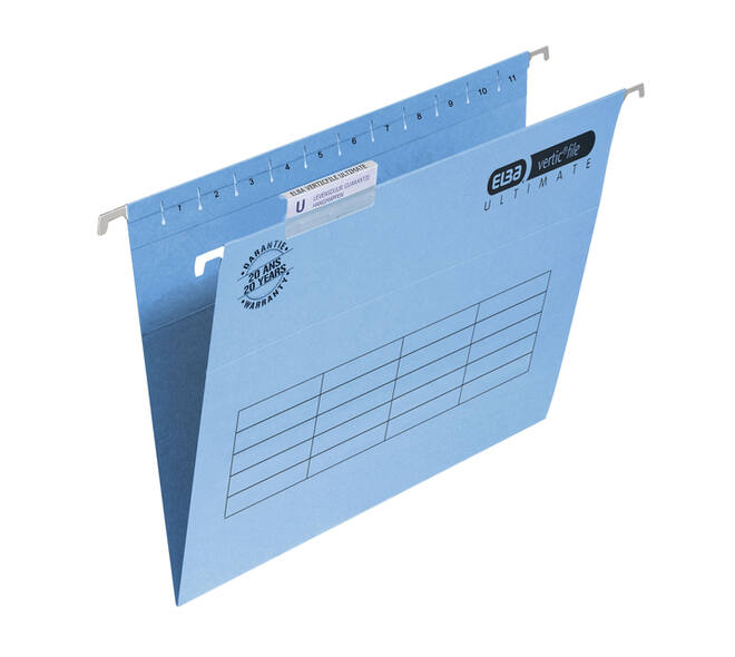 Hangmap Elba Verticfile Ultimate A4 V bodem blauw