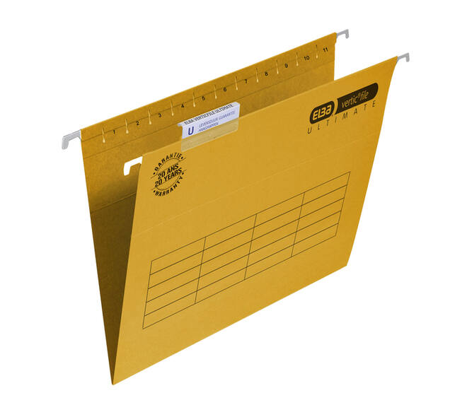 Hangmap Elba Verticfile Ultimate A4 V bodem geel