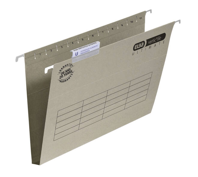 Hangmap Elba Verticfile Ultimate folio 30mm grijs