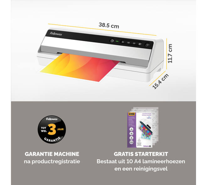 Lamineermachine Fellowes Saturn 3i A4