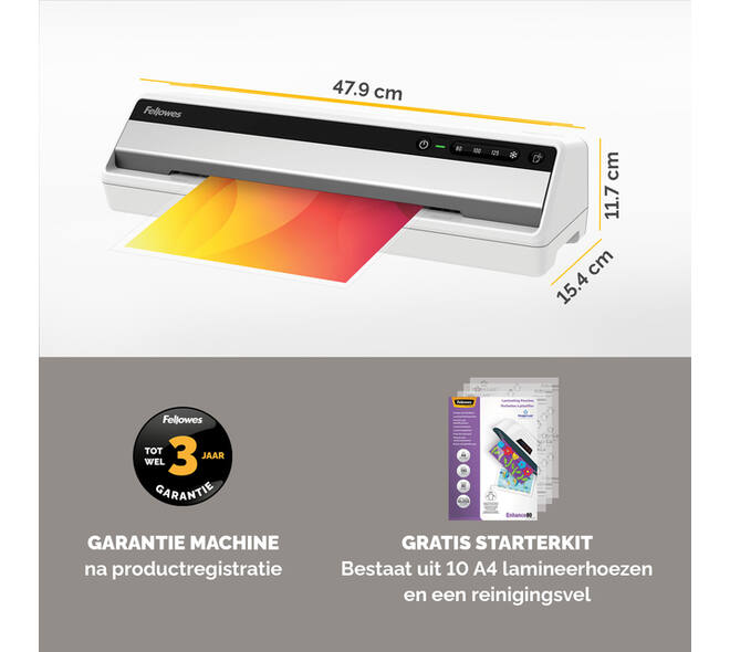 Lamineermachine Fellowes Saturn 3i A3