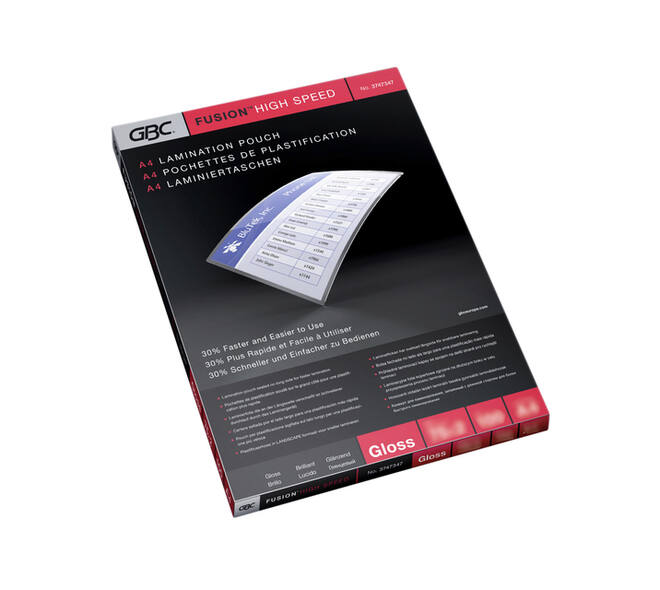 Lamineerhoes GBC A4 highspeed 2x75micron 100 stuks