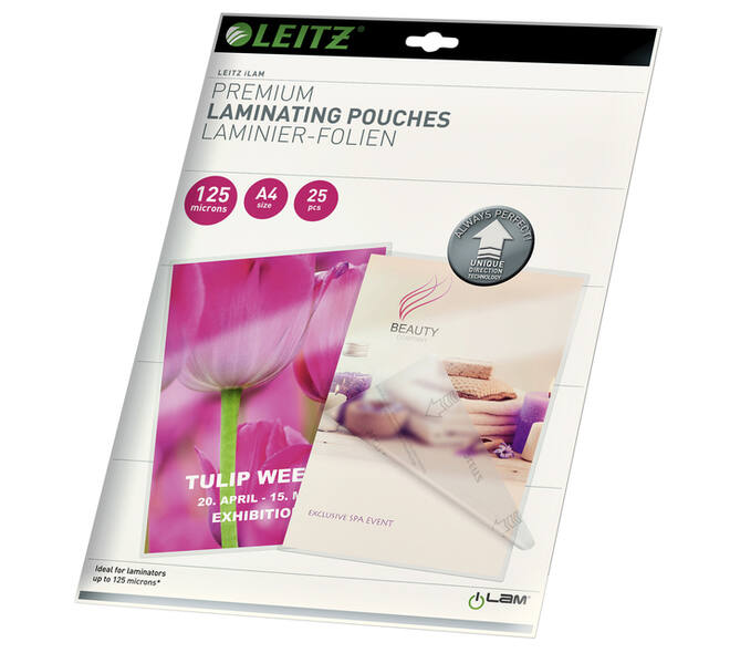Lamineerhoes Leitz iLAM A4 2x125micron 25 stuks