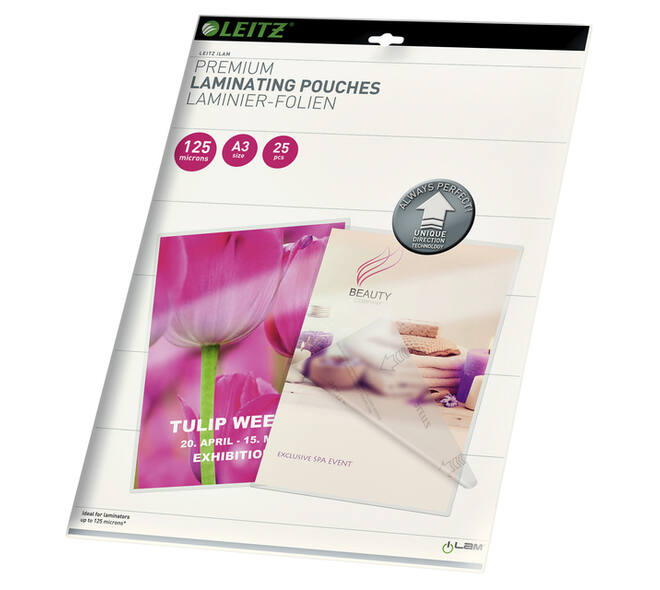Lamineerhoes Leitz iLAM A3 2x125micron 25 stuks