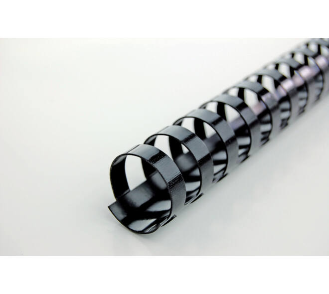 Bindrug GBC 6mm 21rings A4 zwart 100 stuks