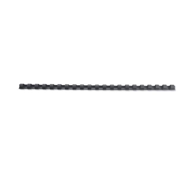 Bindrug GBC 12mm 21rings A4 zwart 100 stuks