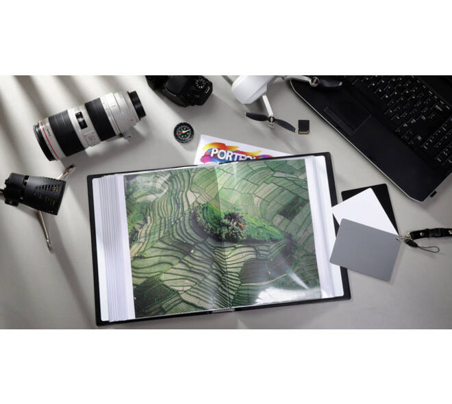 Showmap Rillstab A4 12 kanaals 120-tassen zwart