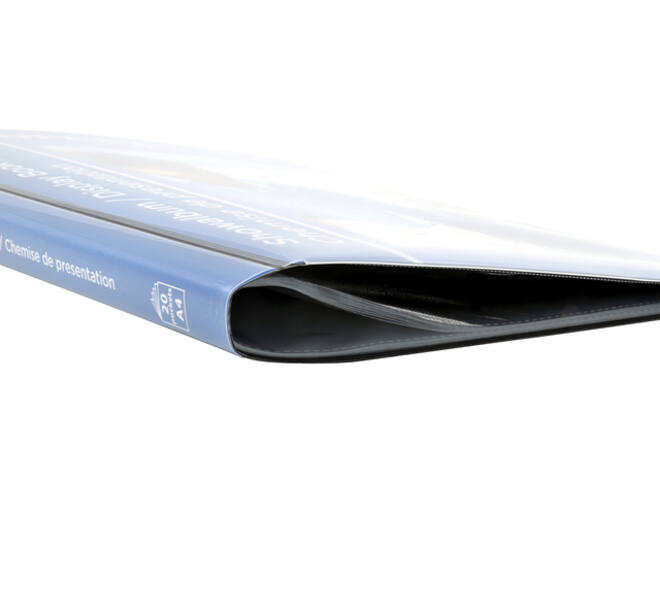 Showmap Europel Frontview A4 20-tassen antraciet