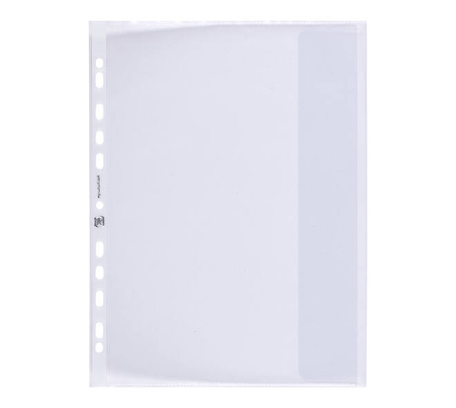 Showtas Oxford 71443 11-gaats PP 0.09mm generfd met klep 10 stuks