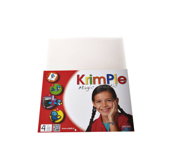 Krimpievel Collall Magic Plastic transparant set à 4 vel
