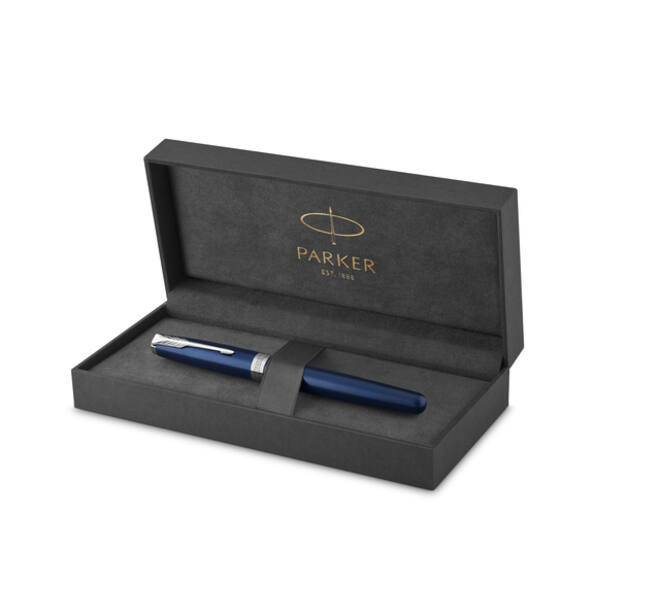 Vulpen Parker Sonnet blue lacquer CT medium