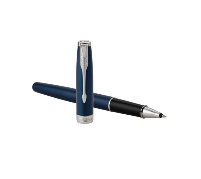 Rollerpen Parker Sonnet blue lacquer PT fijn