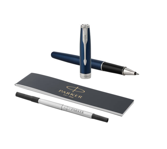 Rollerpen Parker Sonnet blue lacquer PT fijn