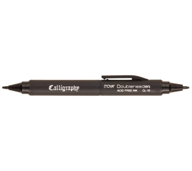 Kalligrafiepen Itoya CL-10 1.5 èn 3.0mm zwart