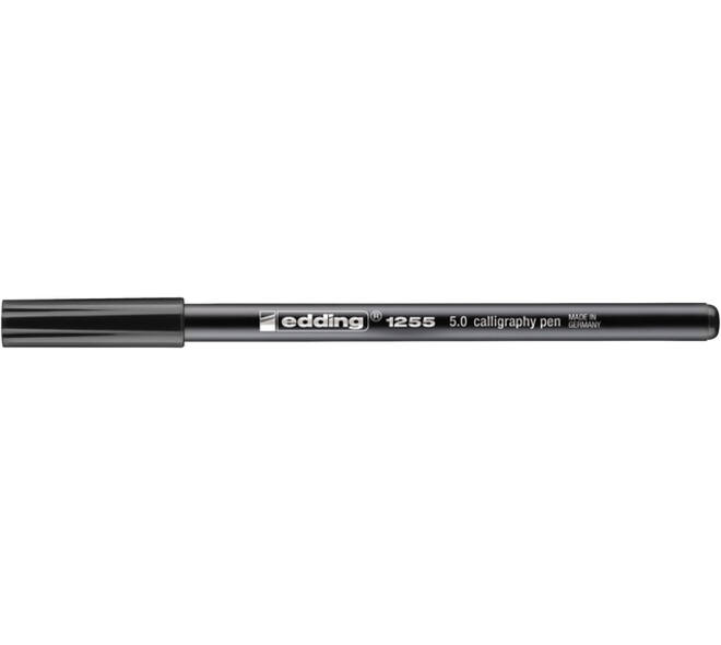 Kalligrafiepen edding 1255 5.0mm zwart