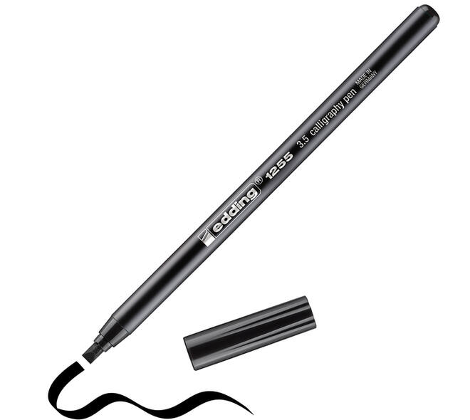 Kalligrafiepen edding 1255 3.5mm zwart
