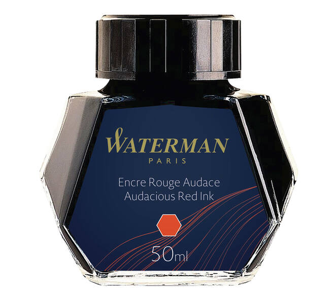 Vulpeninkt Waterman 50ml standaard rood