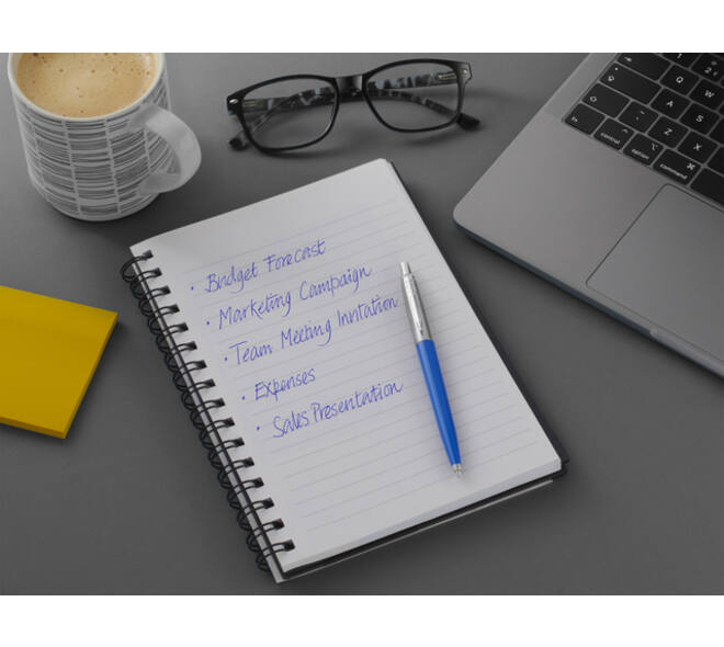 Balpen Parker Jotter Original blue CT medium blister à 1 stuk