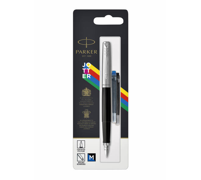 Vulpen Parker Jotter Original CT M zwart blister à 1 stuk