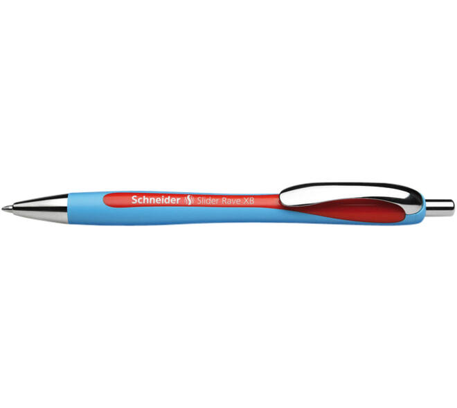 Balpen Schneider Slider Rave extra breed rood