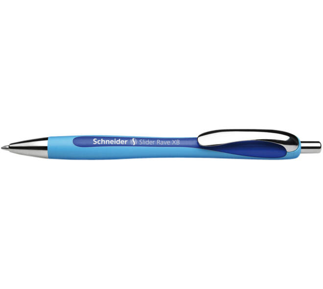 Balpen Schneider Slider Rave extra breed donkerblauw