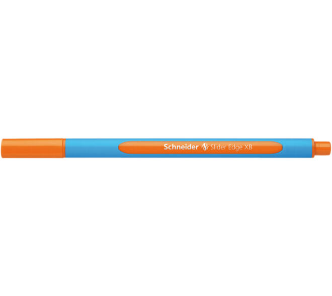 Balpen Schneider Slider Edge extra breed oranje
