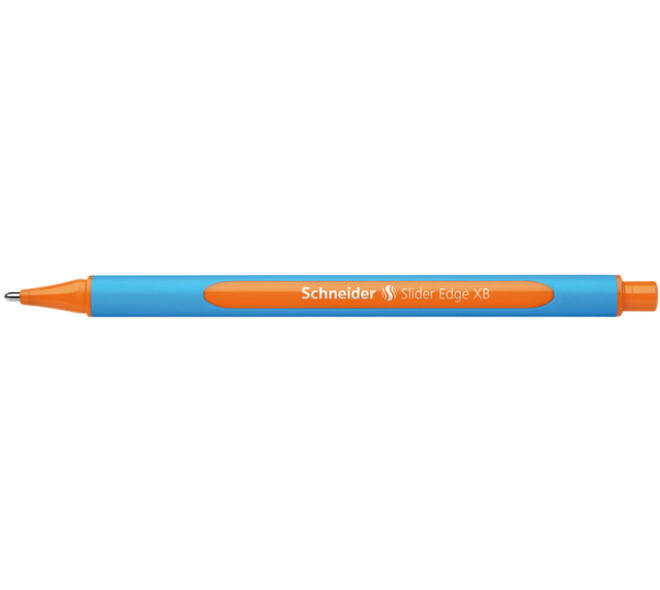 Balpen Schneider Slider Edge extra breed oranje