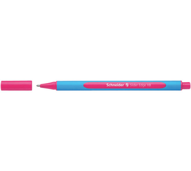 Balpen Schneider Slider Edge extra breed roze