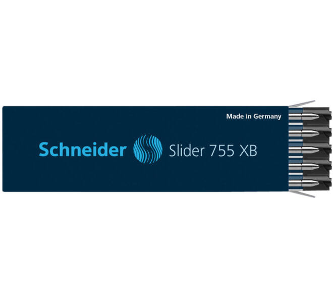 Balpenvulling Schneider 755 Slider Jumbo extra breed zwart