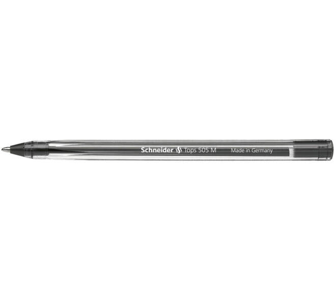 Balpen Schneider Tops 505 medium zwart